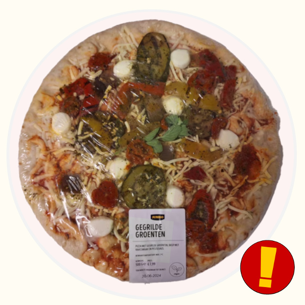 Allergenenwaarschuwing Jumbo Pizza Gegrilde Groente